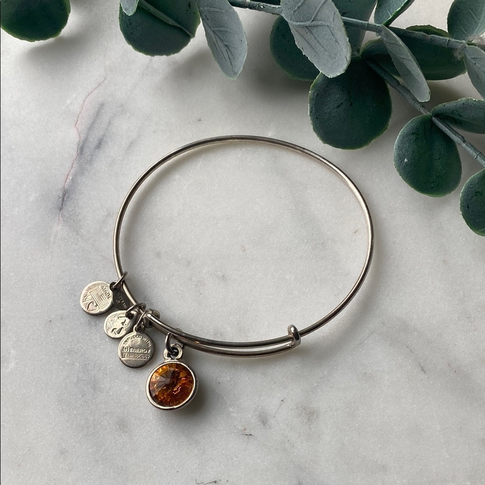 Alex and Ani November Birthstone bracelet
